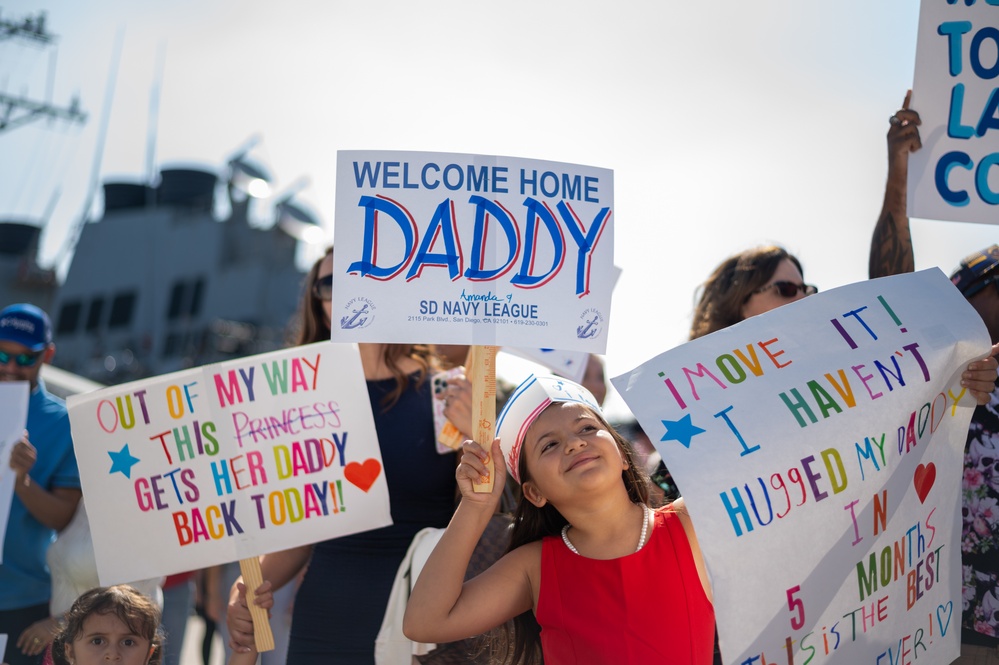USS America (LHA 6) Completes Homeport Shift to San Diego