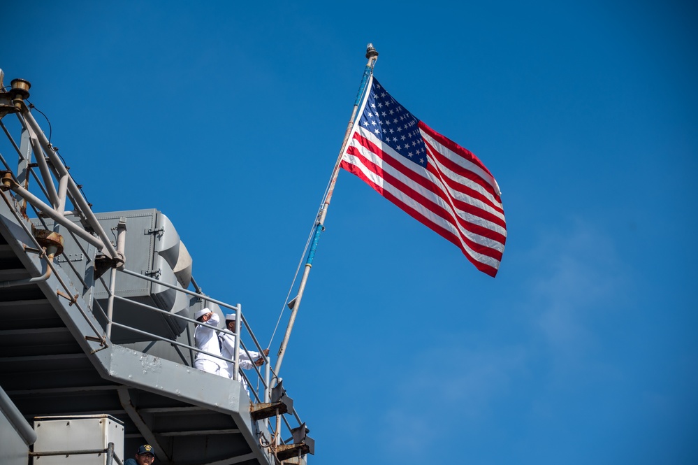 USS America (LHA 6) Completes Homeport Shift to San Diego