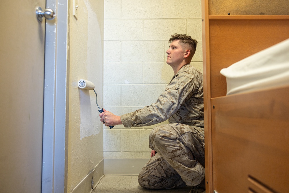 Marines Improve living conditions as part of Operation Clean Sweep III