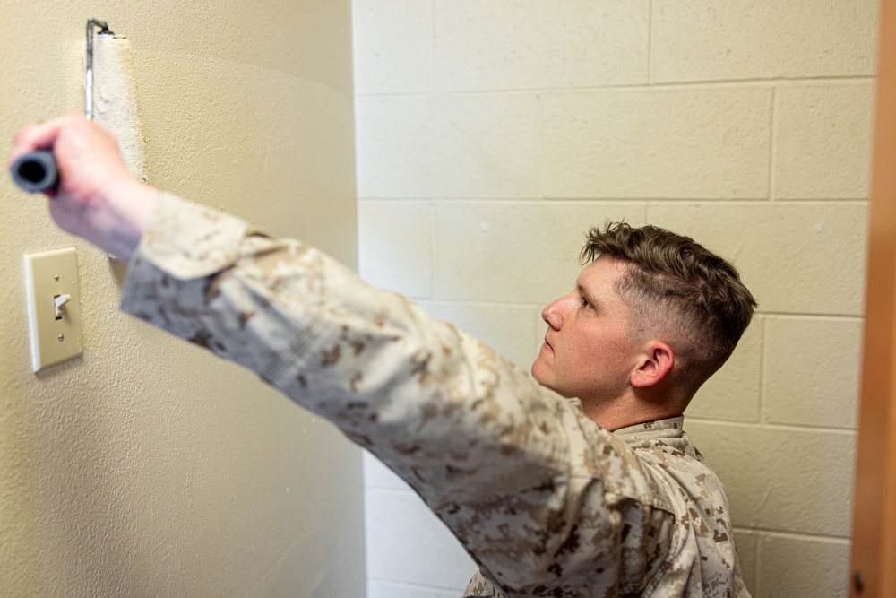 Marines Improve living conditions as part of Operation Clean Sweep III