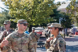 South Carolina Guardsmen Transfer Patrol Operations To Georgia National Guardsmen