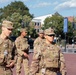 South Carolina National Guardsmen Patrol With Georgia National Guardsmen