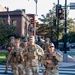 South Carolina National Guardsmen Patrol With Georgia National Guardsmen