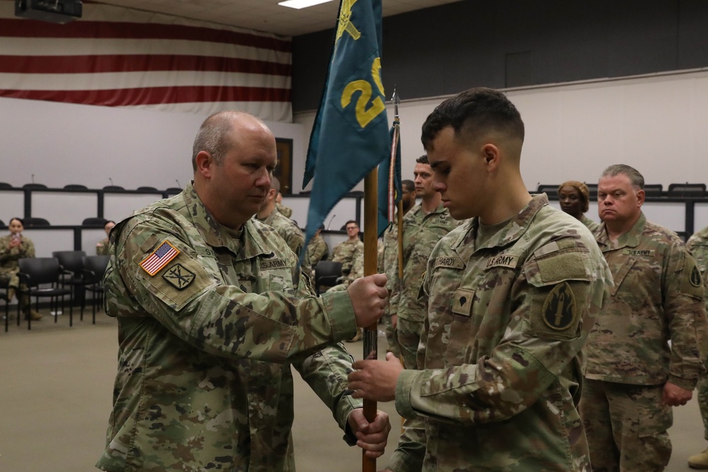 205th TPASE change of command