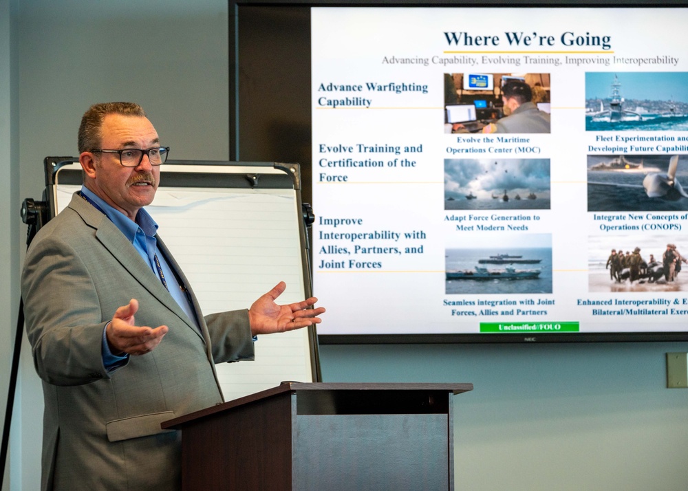 Naval Command College Visits C3F
