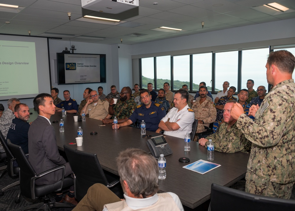 Naval Command College Visits C3F