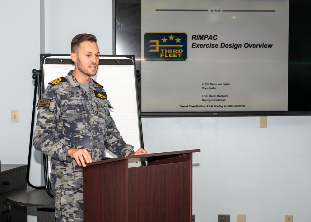 Naval Command College Visits C3F