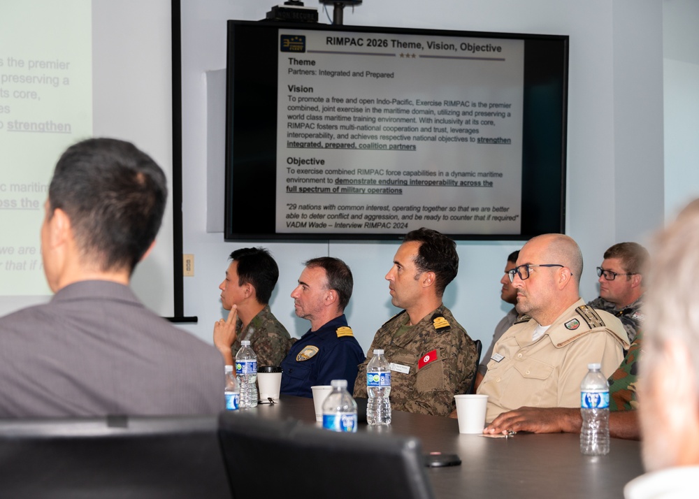 Naval Command College Visits C3F