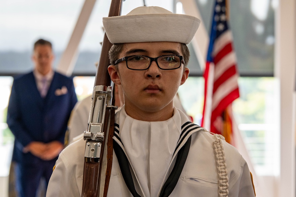 Puget Sound Navy Museum Holds 250th Birthday Ceremony For The U.S. Navy