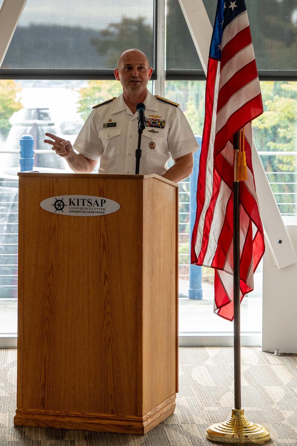 Puget Sound Navy Museum Holds 250th Birthday Ceremony For The U.S. Navy