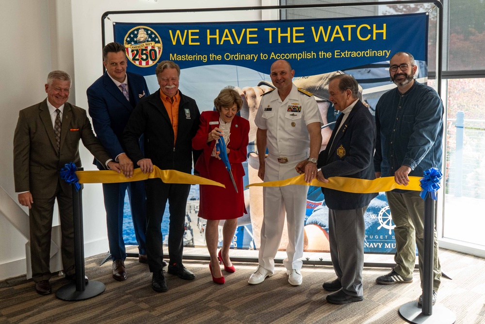 Puget Sound Navy Museum Holds 250th Birthday Ceremony For The U.S. Navy
