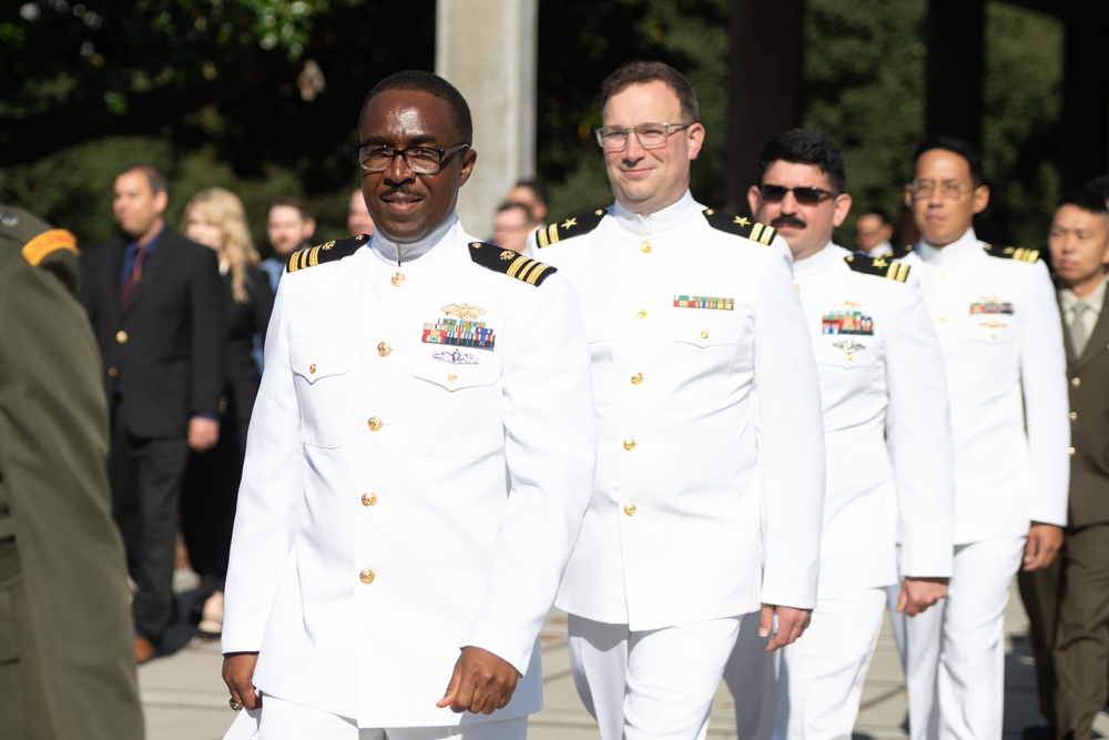In Commencement Address, Commander Task Force 66 Celebrates Graduates, Underscores Strategic Advantage of NPS