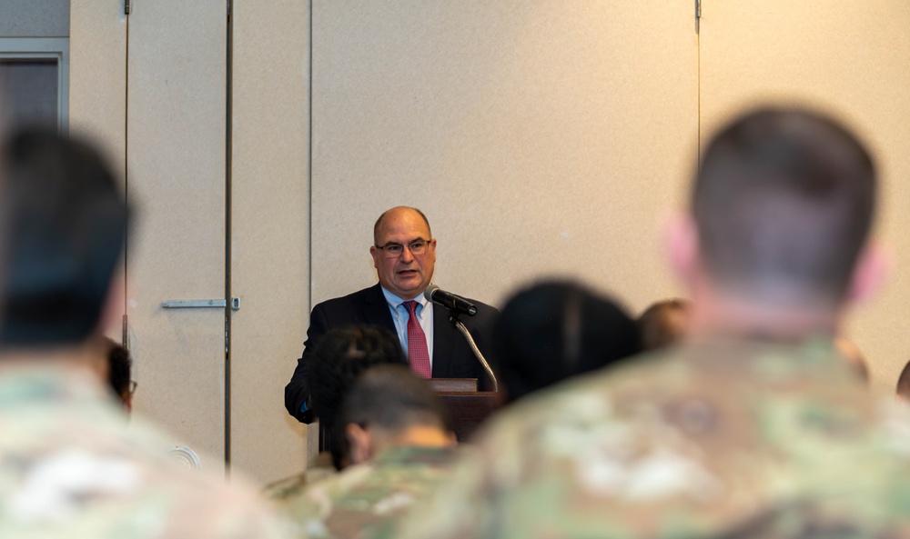 John Levitow Jr. visits Travis AFB