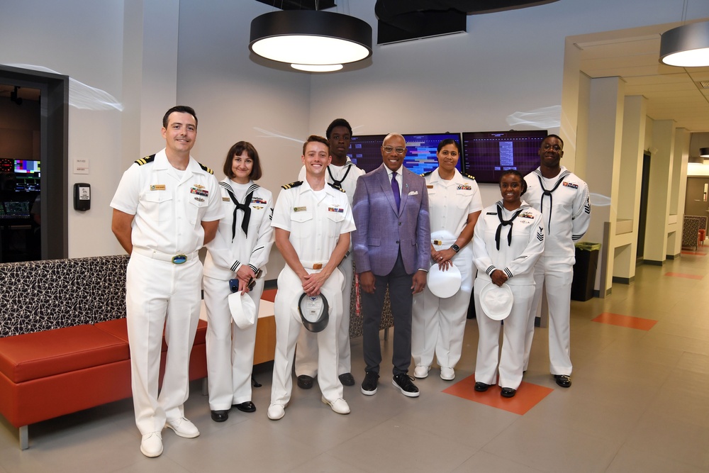 Sailors Visit ESPN Headquarters During Navy Week