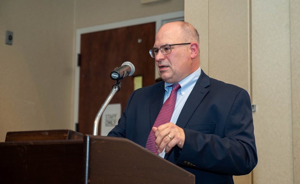 John Levitow Jr. visits Travis AFB