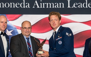 John Levitow Jr. visits Travis AFB