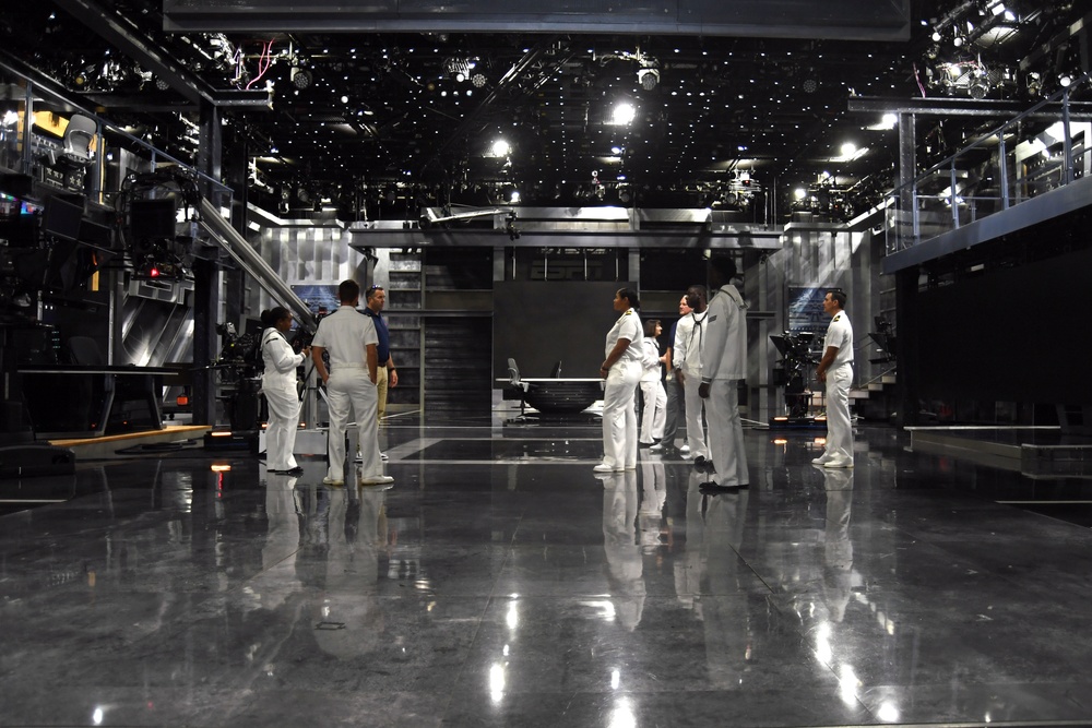 Sailors Visit ESPN Headquarters During Navy Week