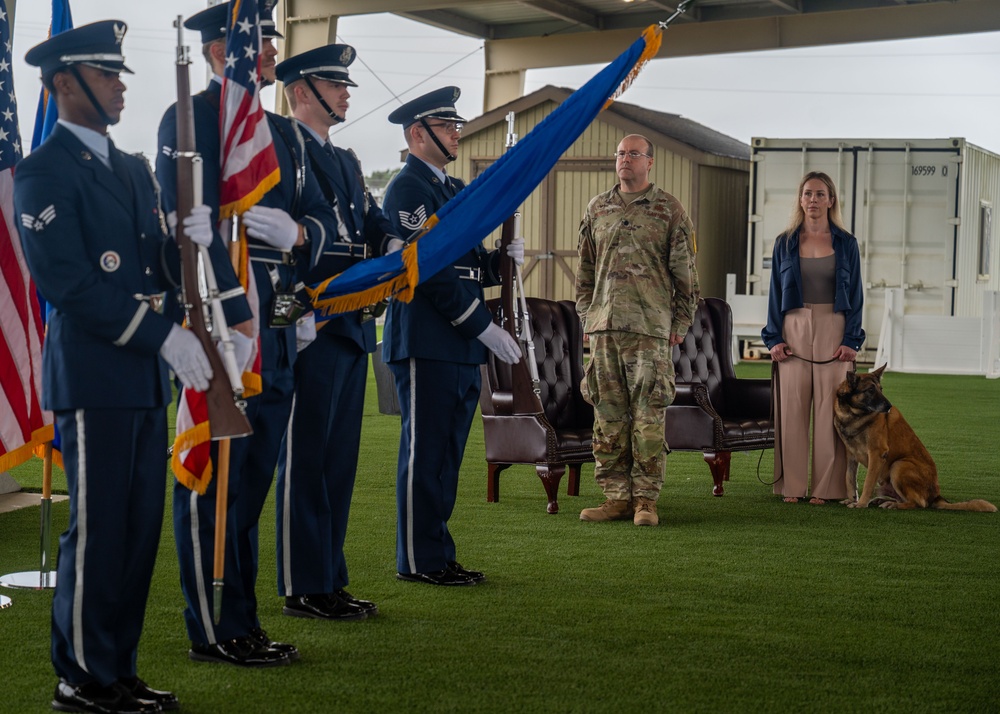 Vandenberg Military Working Dog Dani A248 Retires From Service