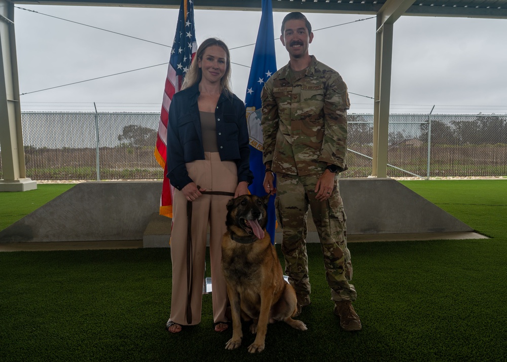 Vandenberg Military Working Dog Dani A248 Retires From Service