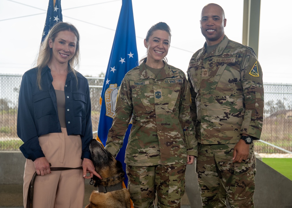 Vandenberg Military Working Dog Dani A248 Retires From Service