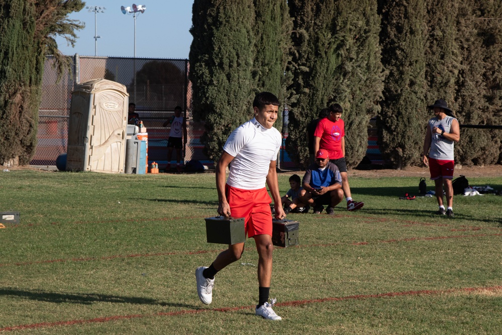 RSS Fresno: Firebaugh High School Combat Fitness Test
