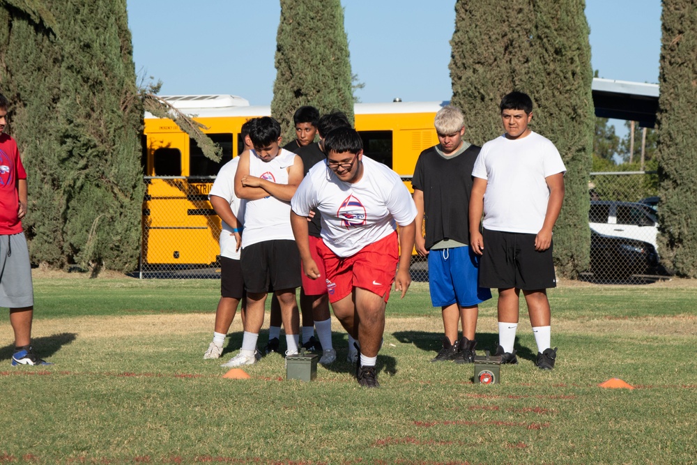 RSS Fresno: Firebaugh High School Combat Fitness Test
