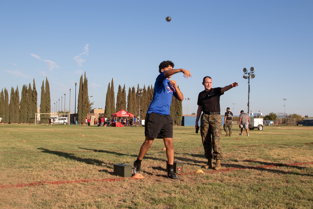RSS Fresno: Firebaugh High School Combat Fitness Test