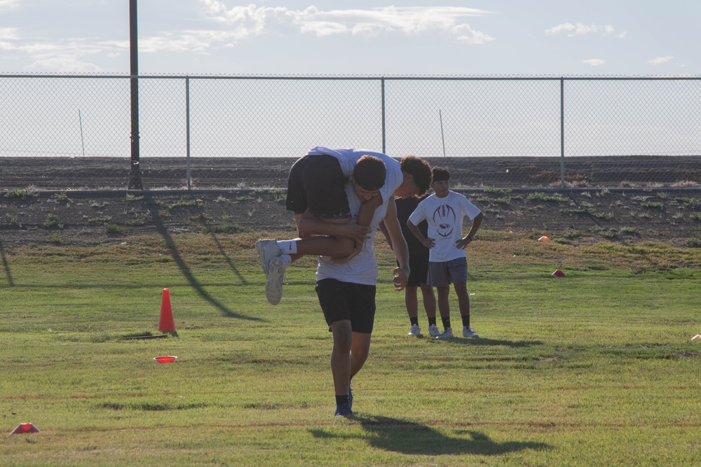 RSS Fresno: Firebaugh High School Combat Fitness Test
