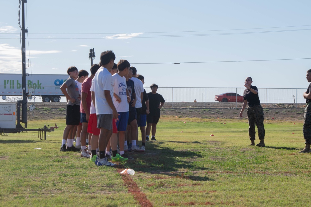 RSS Fresno: Firebaugh High School Combat Fitness Test