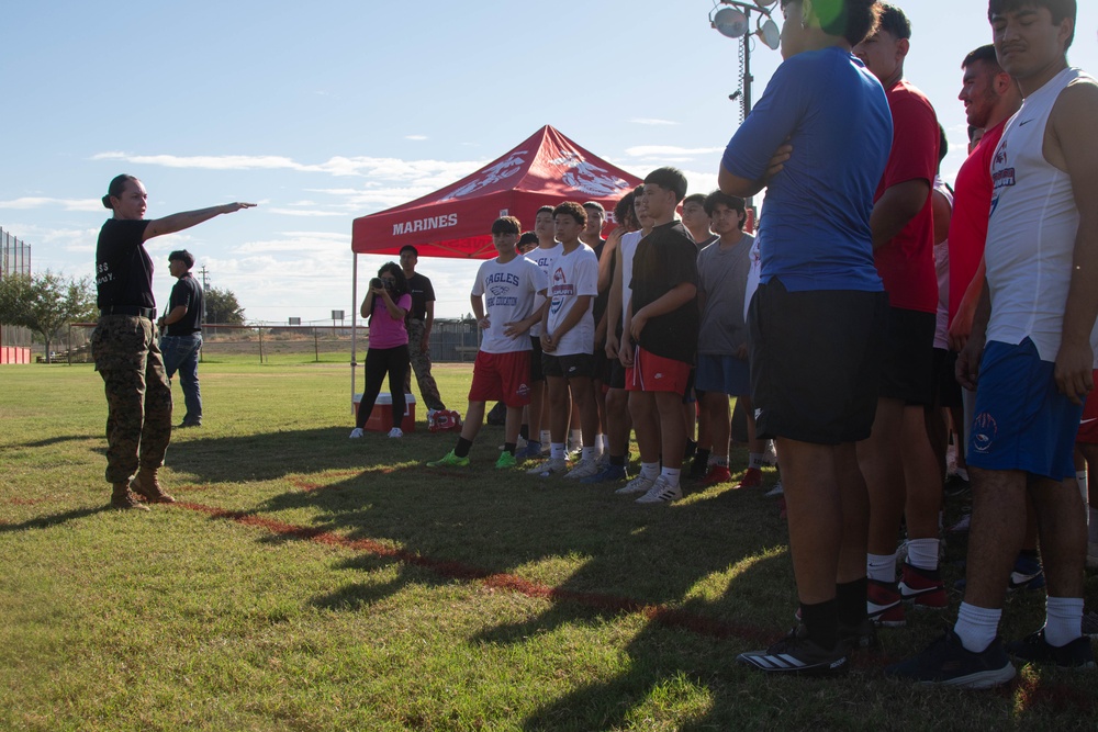 RSS Fresno: Firebaugh High School Combat Fitness Test