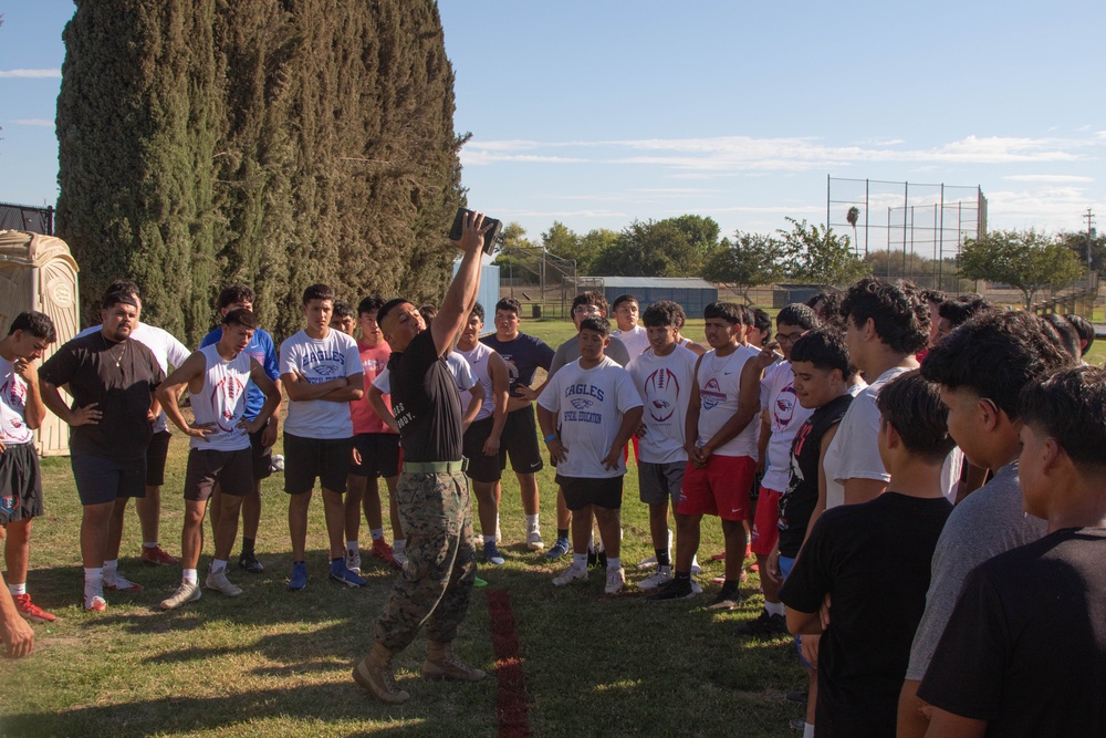 RSS Fresno: Firebaugh High School Combat Fitness Test