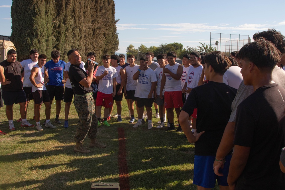 RSS Fresno: Firebaugh High School Combat Fitness Test