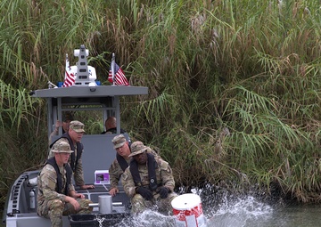 Joint Task Force-Southern Border employs National Defence Area buoys