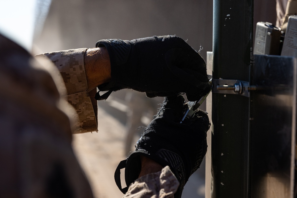 Combat Logistics Battalion 15 marks National Defense Area 4 West in Arizona