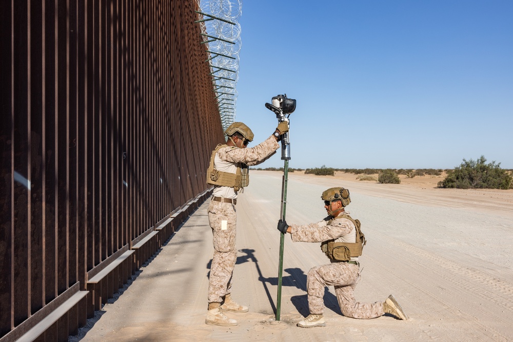 Combat Logistics Battalion 15 marks National Defense Area 4 West in Arizona