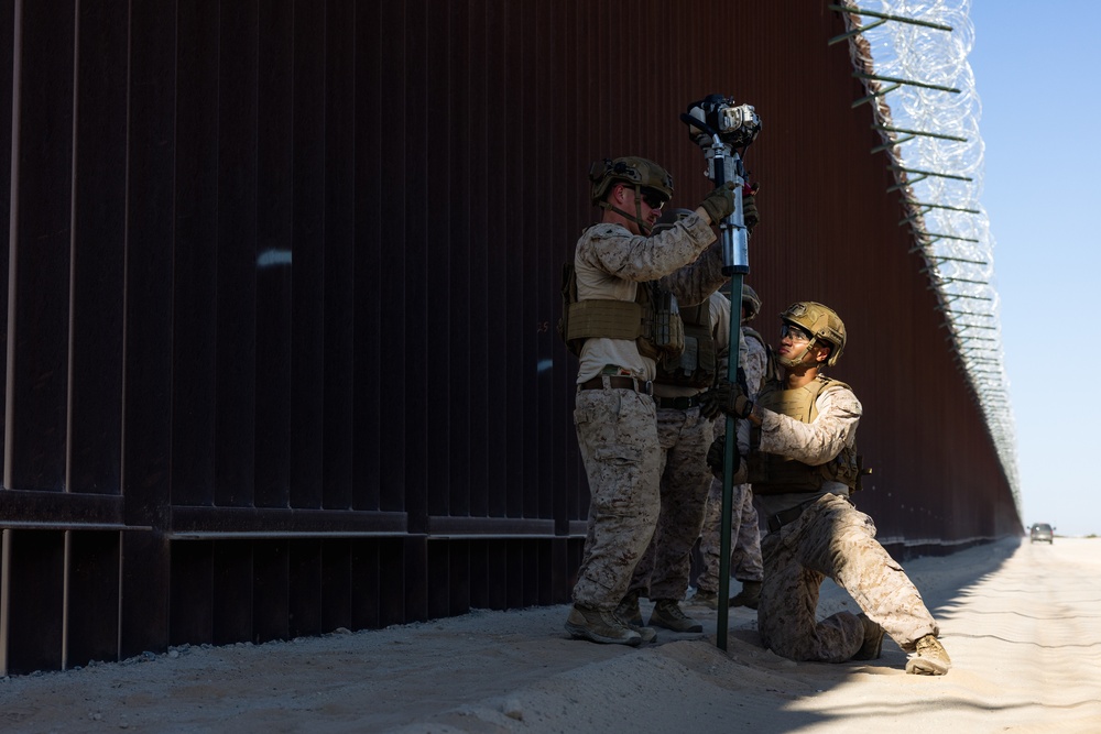 Combat Logistics Battalion 15 marks National Defense Area 4 West in Arizona