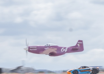 America’s Airshow 2025 Day 1: Vicky Benzing P-51D “Plum Crazy” Mustang