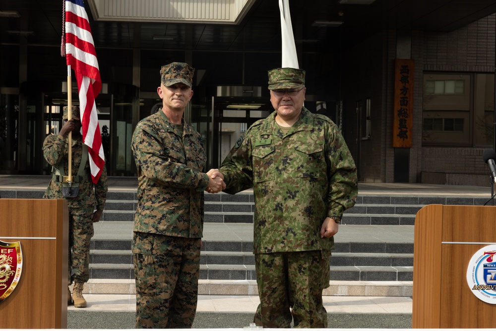 U.S. Marines and Japan Self-Defense Force conduct closing ceremony for Resolute Dragon 25