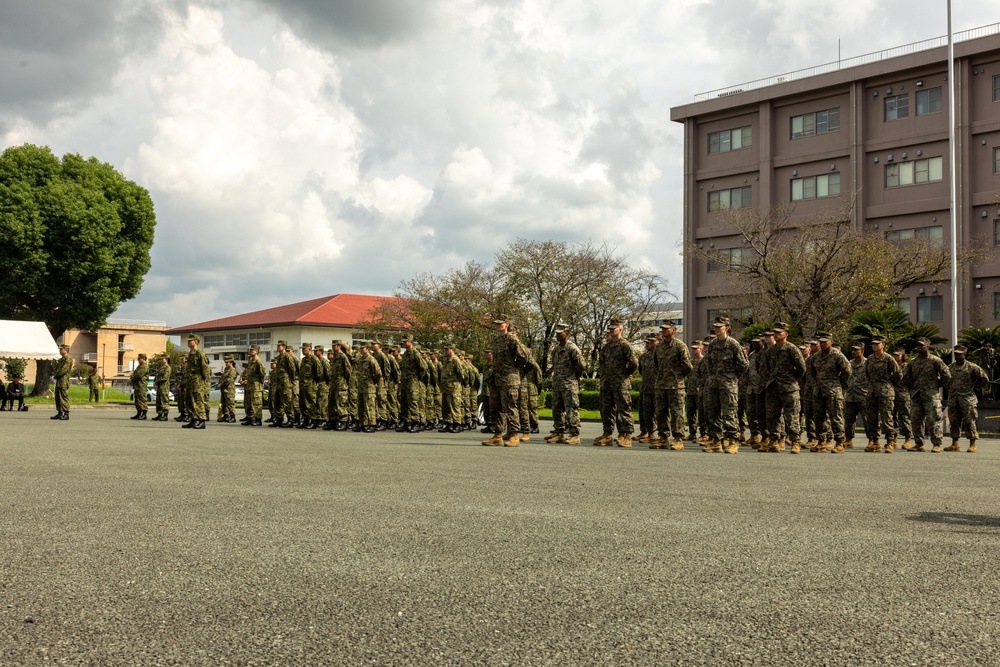 U.S. Marines and Japan Self-Defense Force conduct closing ceremony for Resolute Dragon 25