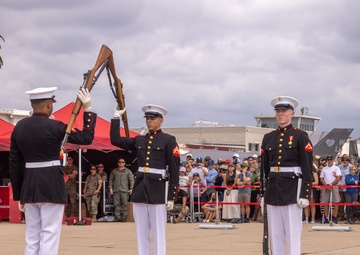 America’s Air Show 2025 Day 1: Silent Drill Platoon Performs