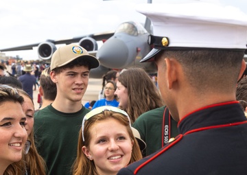 America’s Air Show 2025 Day 1: Silent Drill Platoon Performs