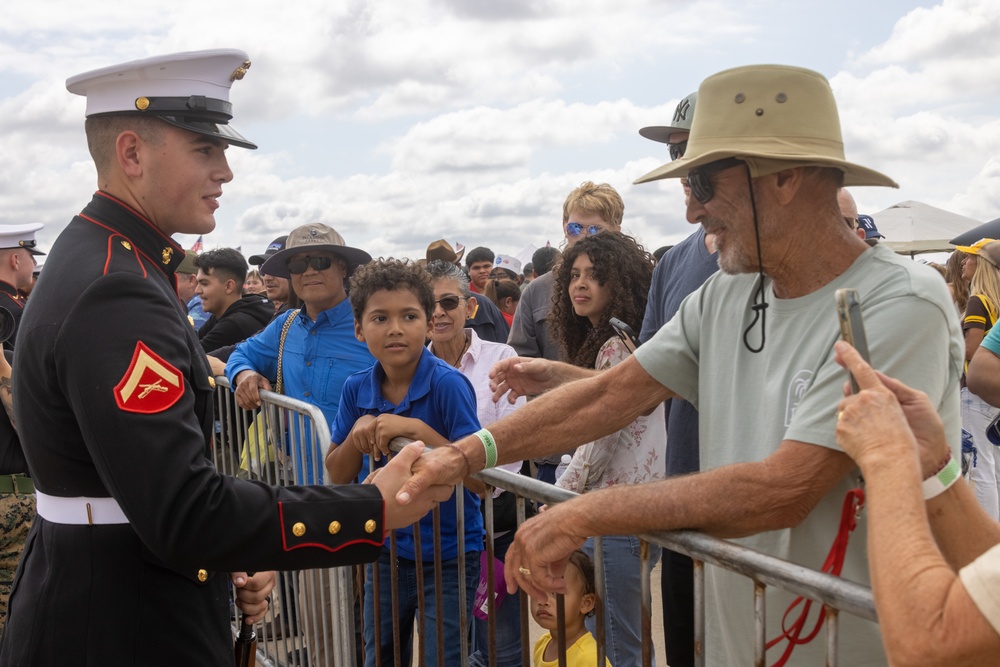 America’s Airshow 2025 Day 1: Silent Drill Platoon Performs
