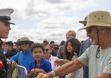 America’s Airshow 2025 Day 1: Silent Drill Platoon Performs