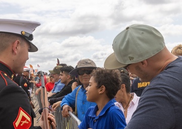 America’s Airshow 2025 Day 1: Silent Drill Platoon Performs