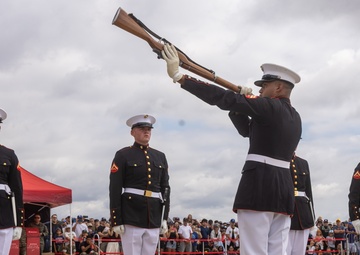 America’s Airshow 2025 Day 1: Silent Drill Platoon Performs