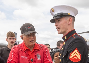 America’s Airshow 2025 Day 1: Silent Drill Platoon Performs