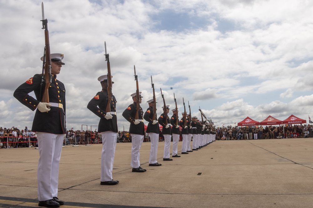 America’s Airshow 2025 Day 1: Silent Drill Platoon Performs