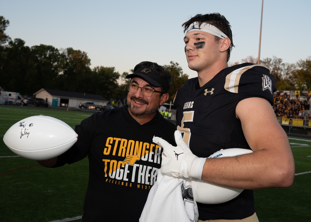 Billings West Star Honored as Navy All-American