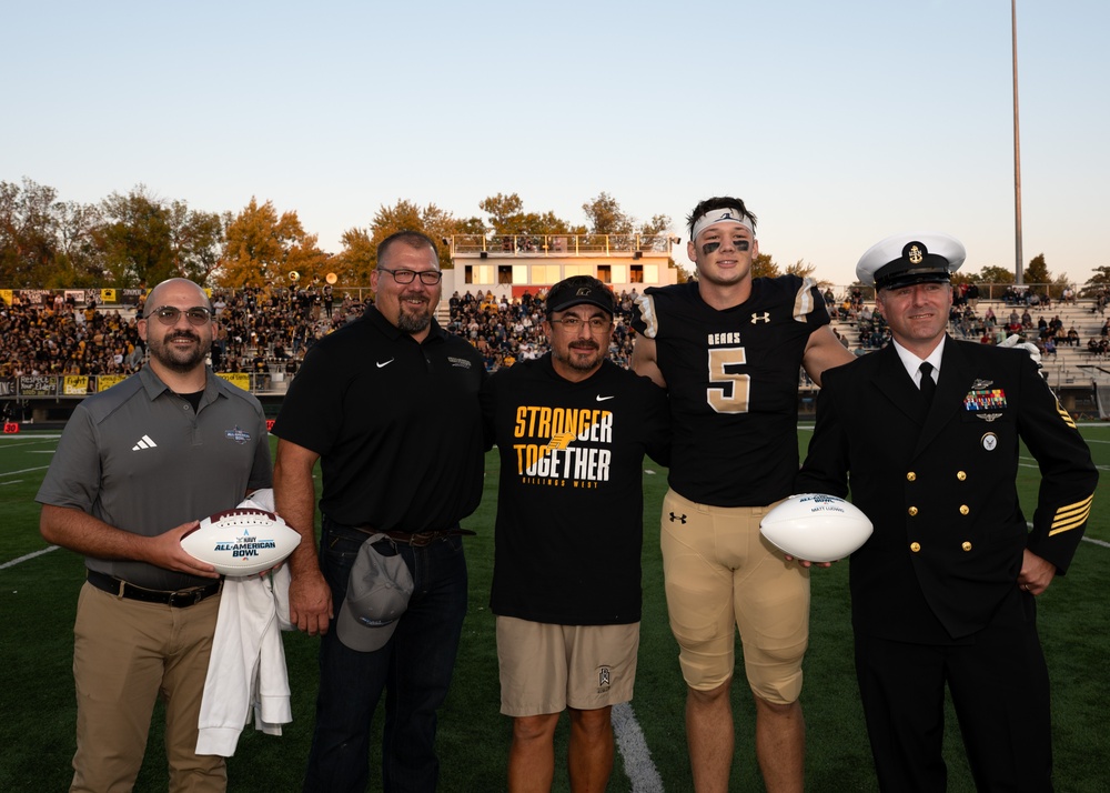 Billings West Star Honored as Navy All-American
