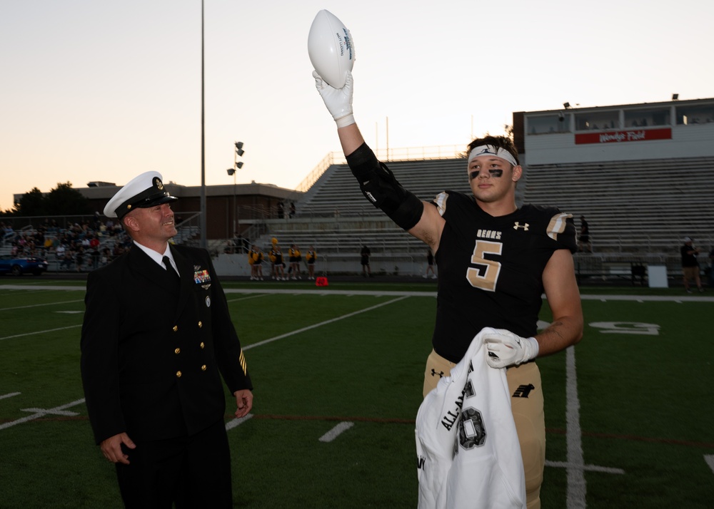 Billings West Star Honored as Navy All-American